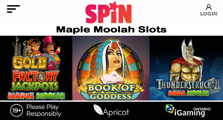 Maple Moolah Slot Machines at Spin Casino